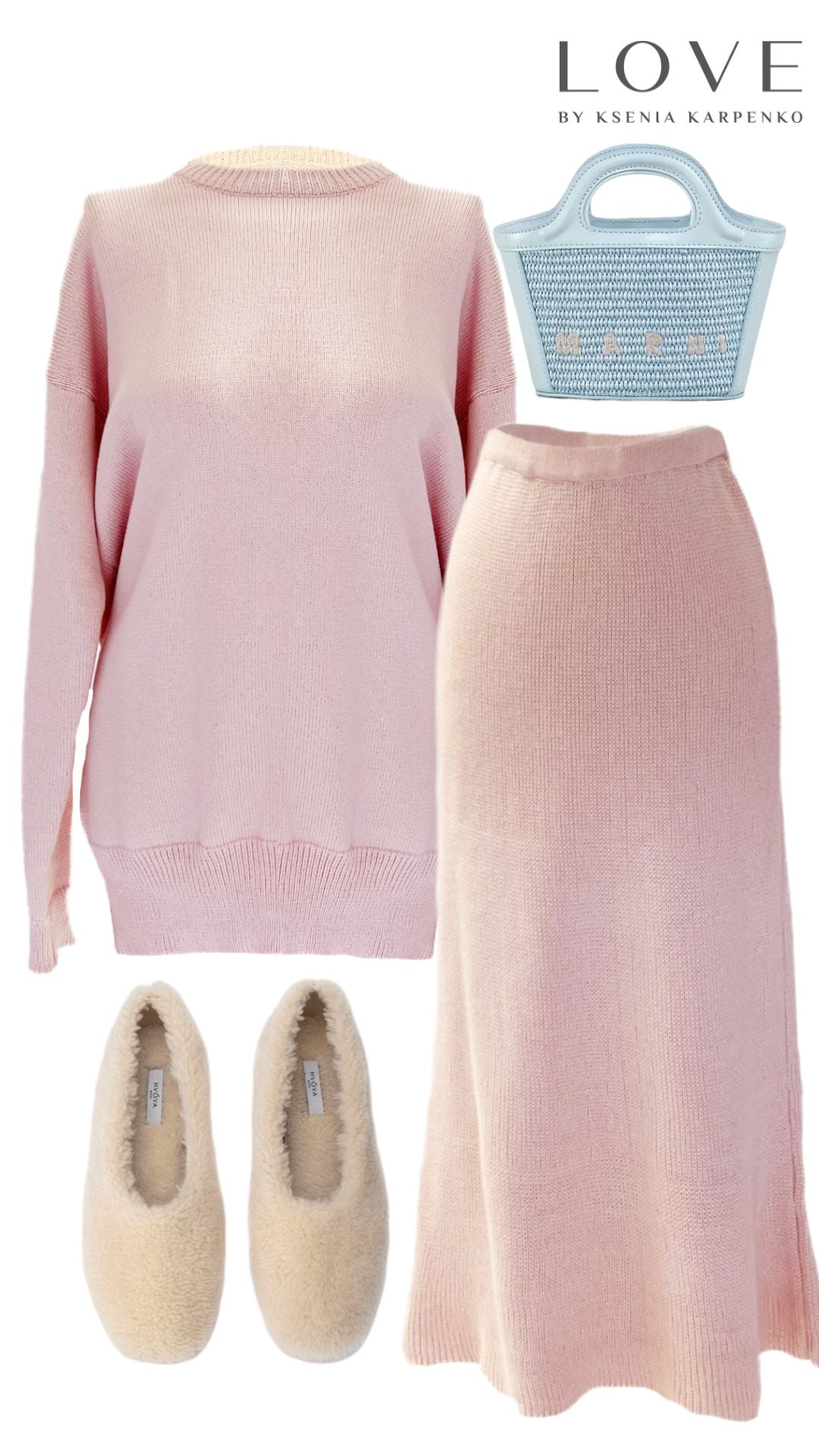 Traje de algodón con bordado "Pez de LOVE"