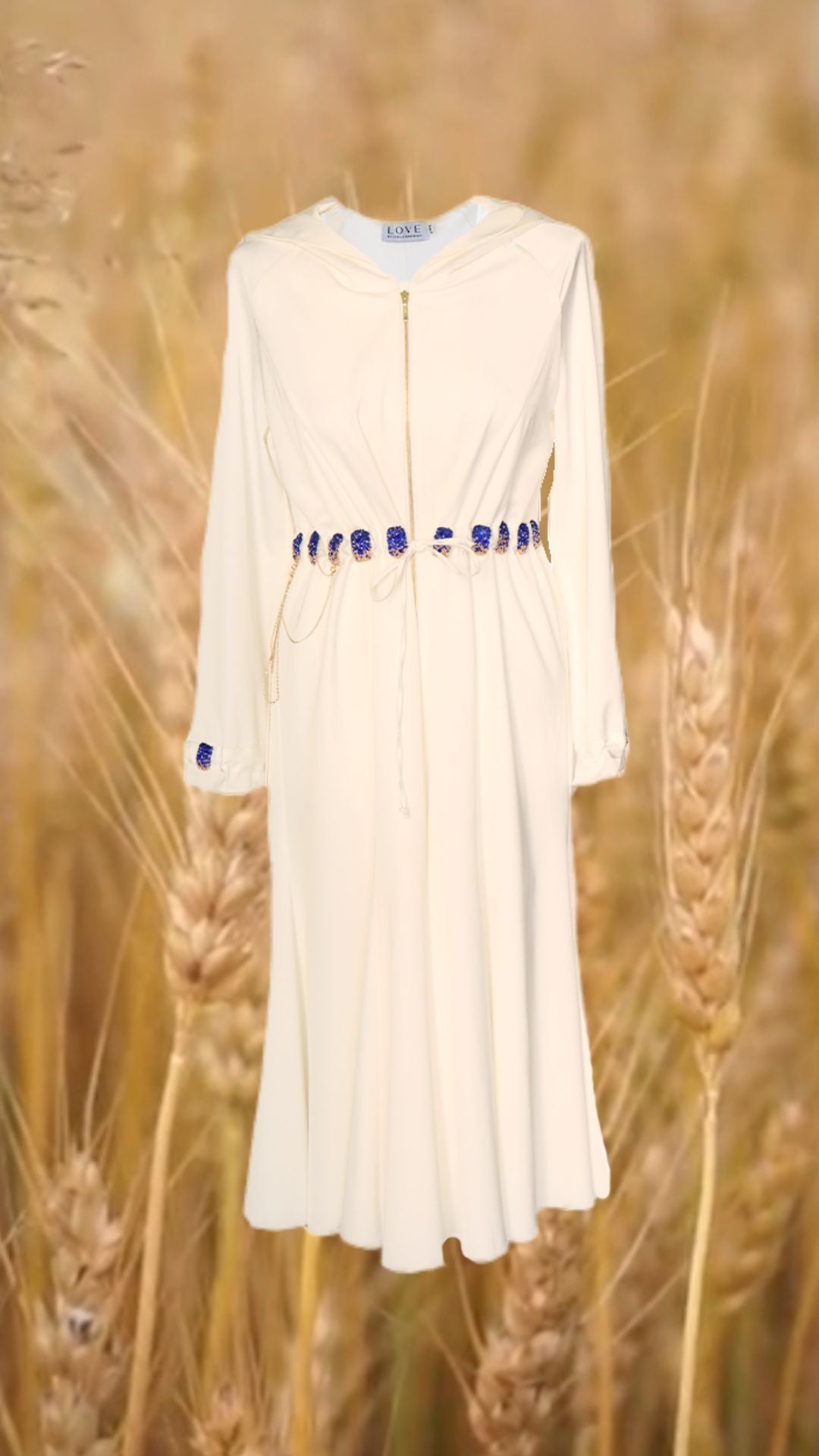 Vestido exclusivo con bordado hecho a mano