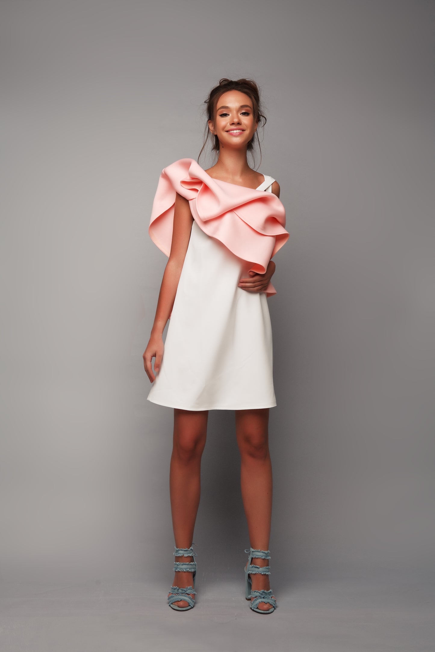 Fairy dress with neoprene fantasy detail