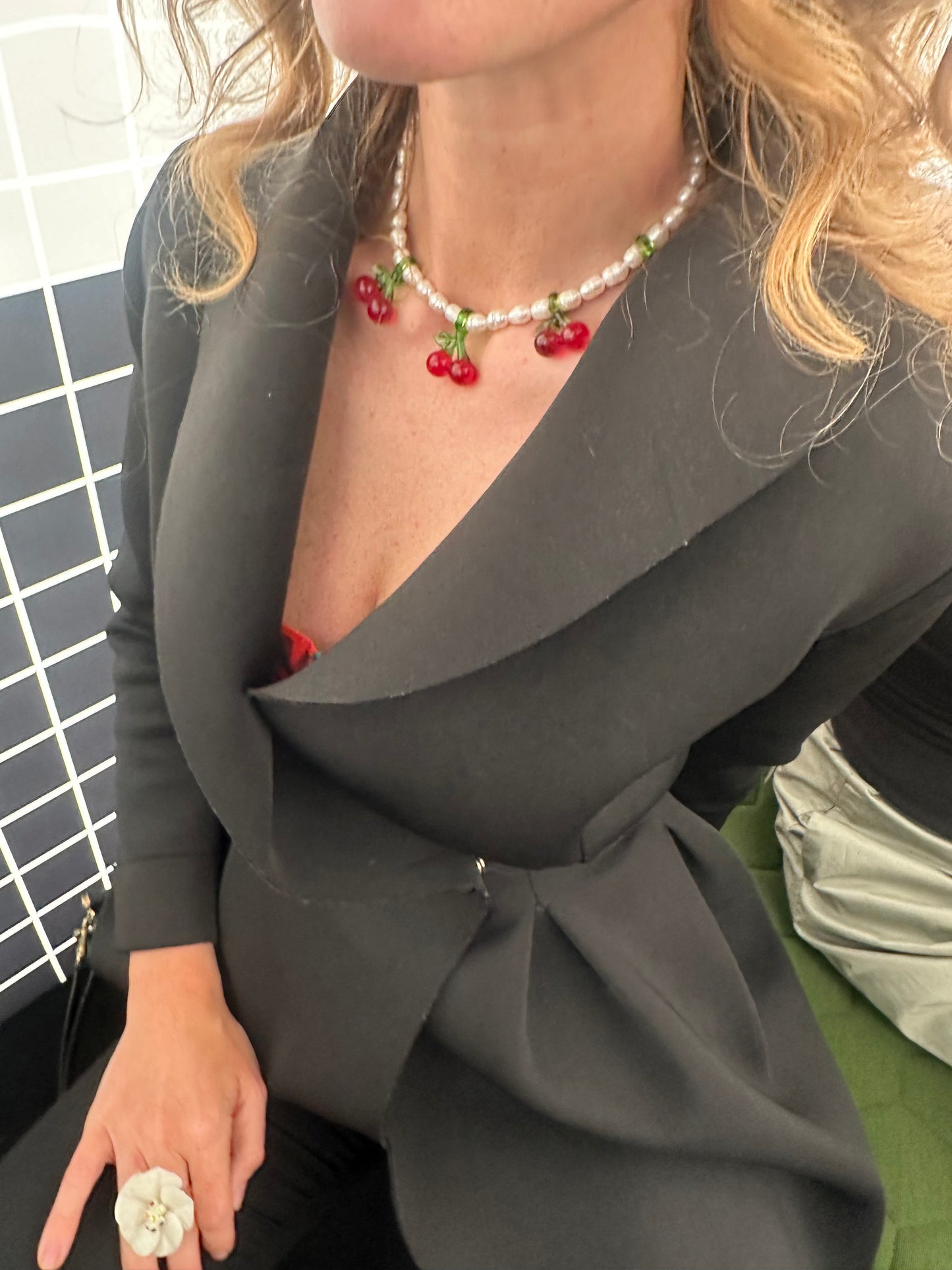Cherry Bloom Necklace