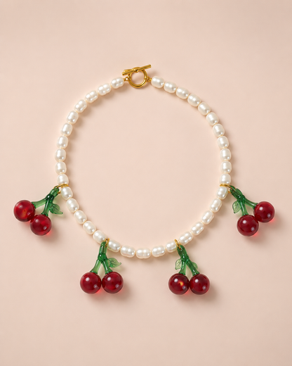 Cherry Bloom Necklace