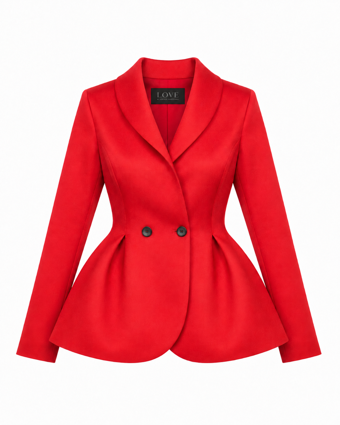 Bar jacket in red