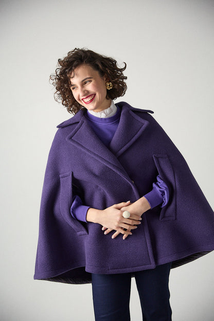 Cape Coat “Back to joyful elegance”