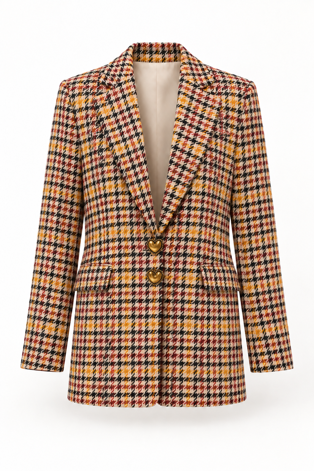 Wool squared jacket