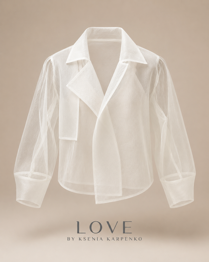 Chaqueta de organza Ligereza