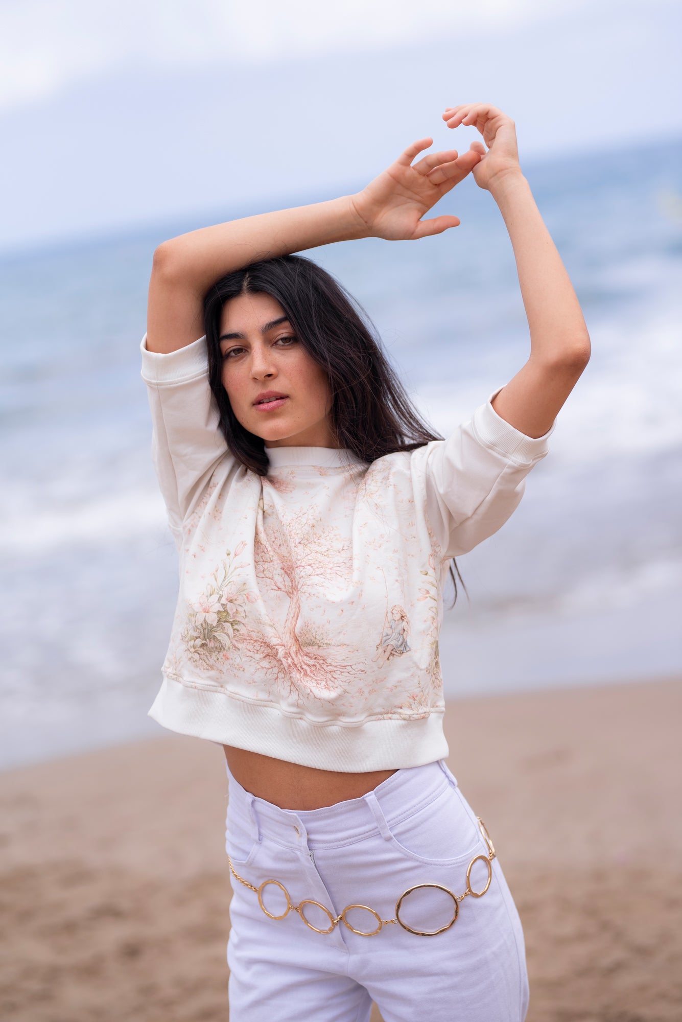 Sudadera de verano de algodón orgánico Serenity