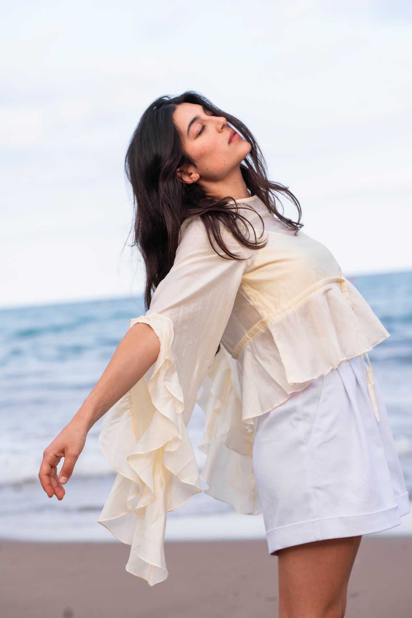 Golden Hour Tencel Blouse