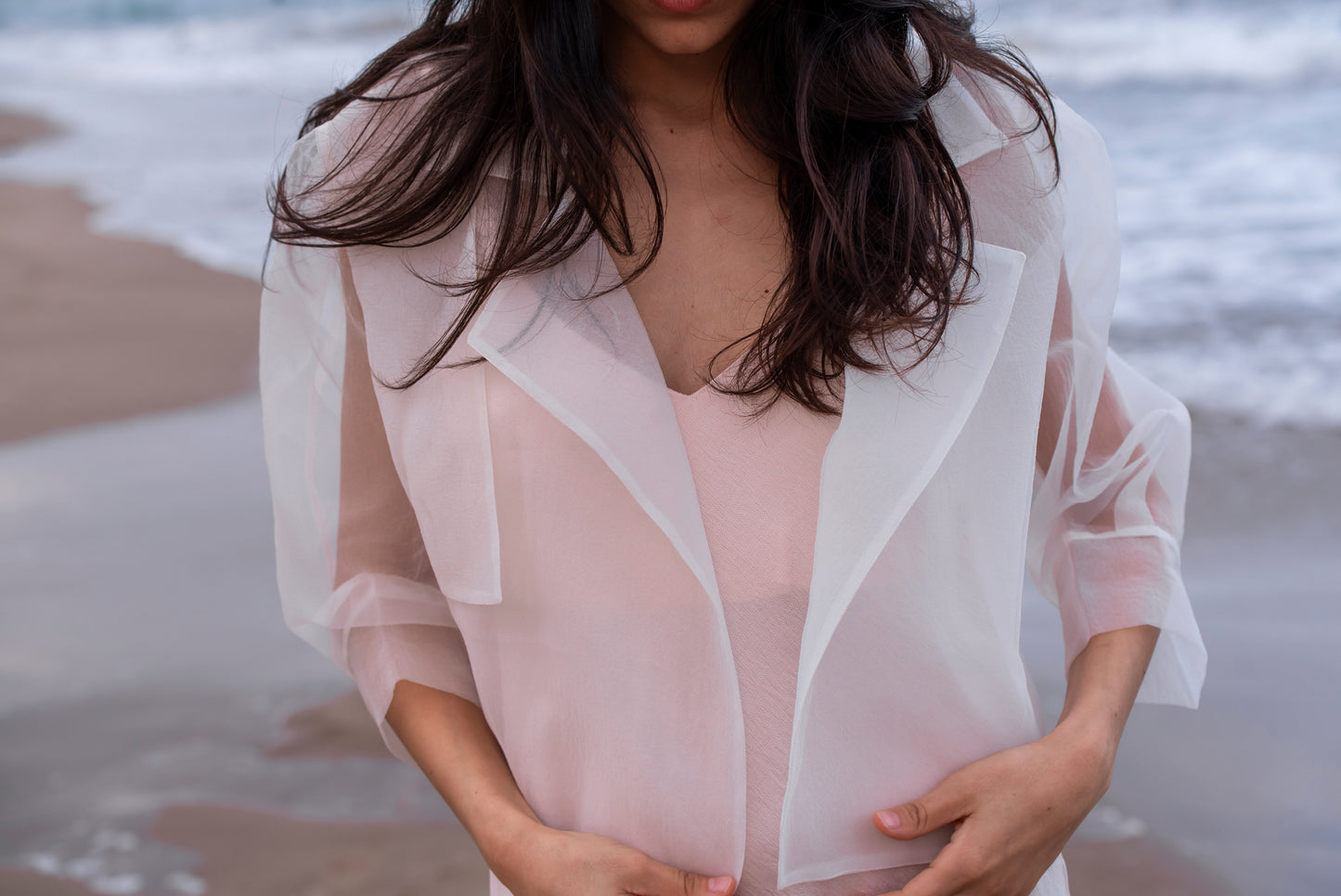 Chaqueta de organza Ligereza
