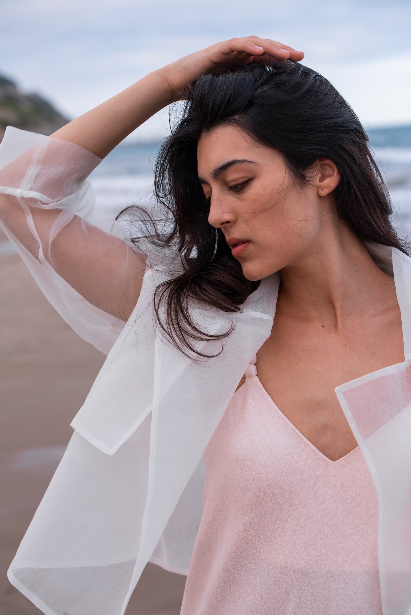 Chaqueta de organza Ligereza