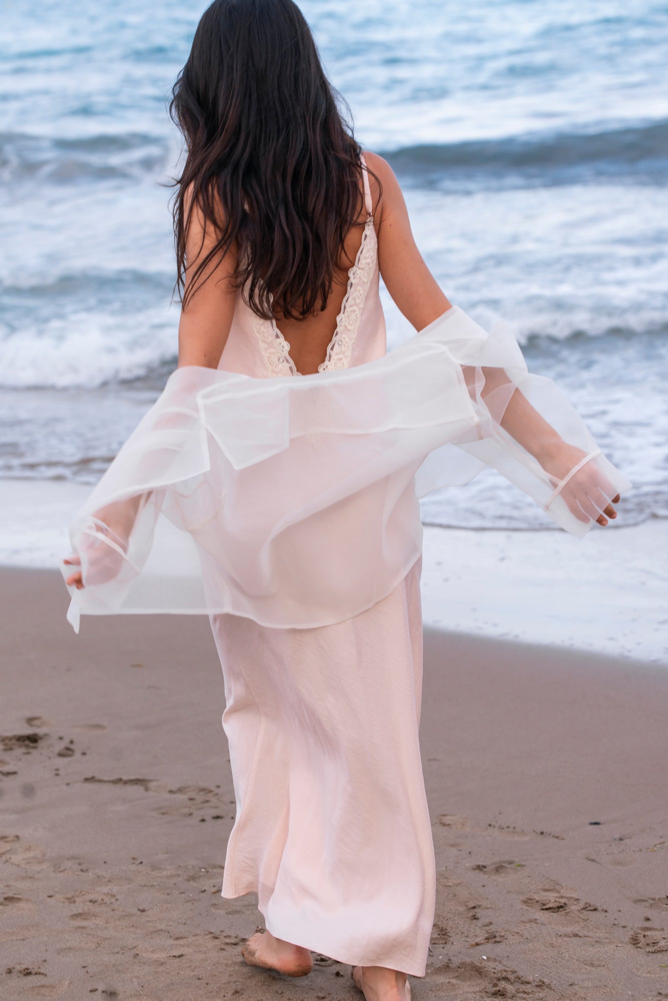 Chaqueta de organza Ligereza