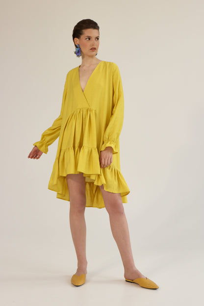 Loose fit dress from bamboo